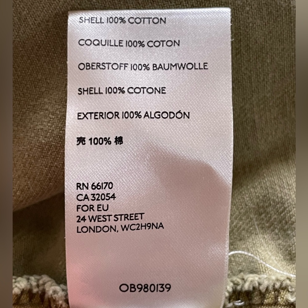 Free People Utility Jacket Olive Green size XS 100% Cotton Military Style Cargo - Picture 11 of 14